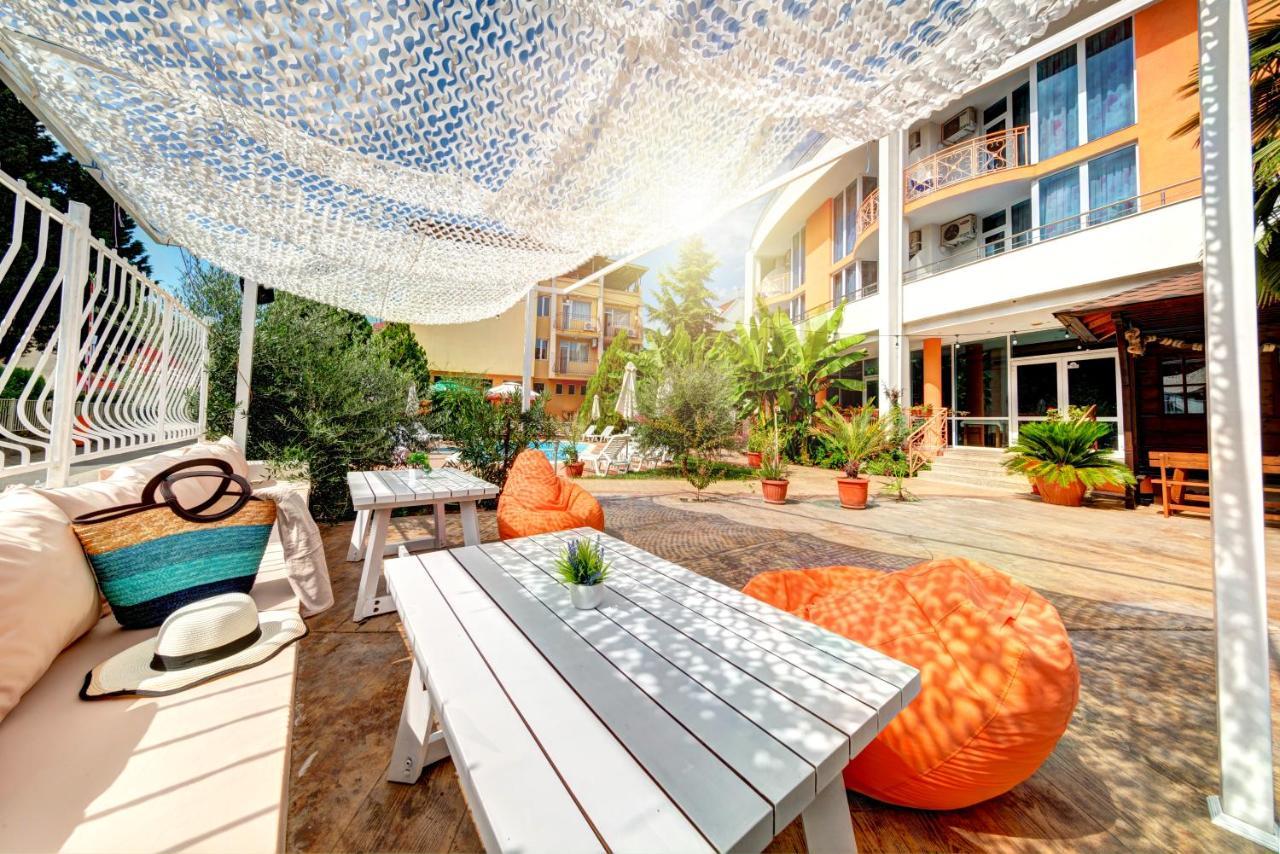 Copacabana Hotel Ravda Bagian luar foto