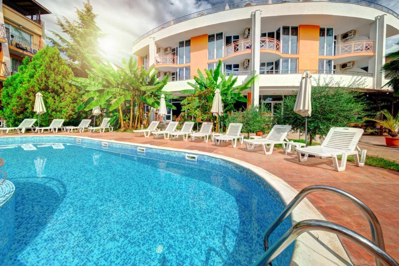 Copacabana Hotel Ravda Bagian luar foto